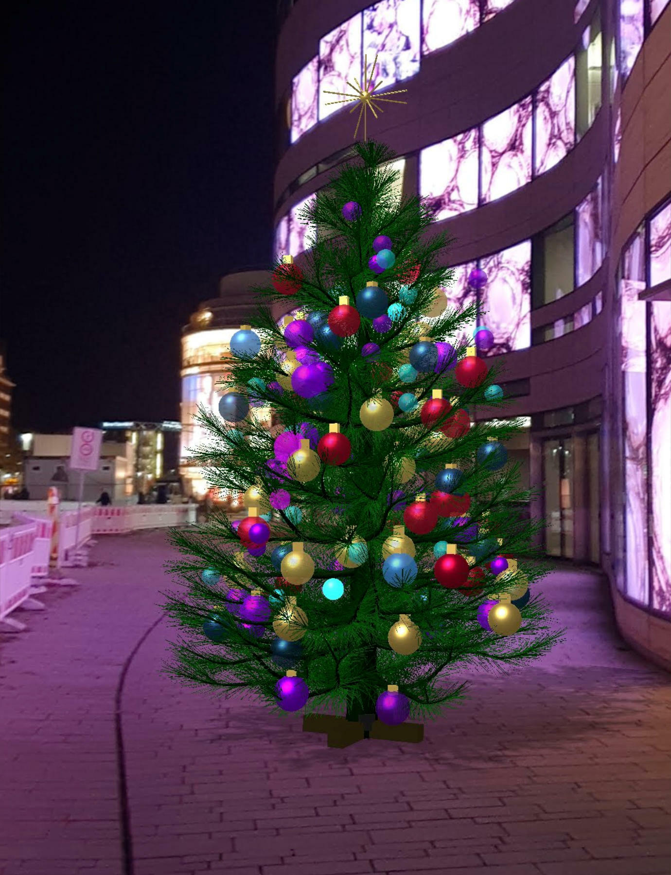 AR-Weihnachtsbaum