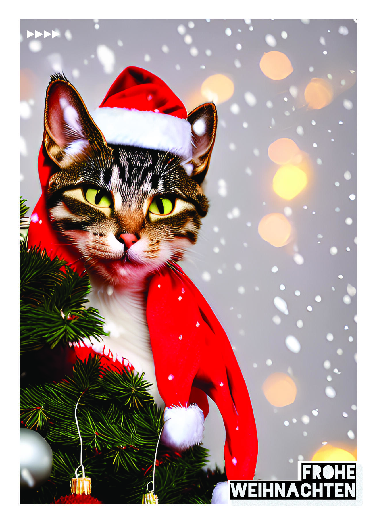 AI made Weihnachtskarte AI made Weihnachtskarte